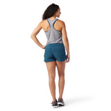 Smartwool Merino Sport Lined short doublé de course pour femme twilight blue dos