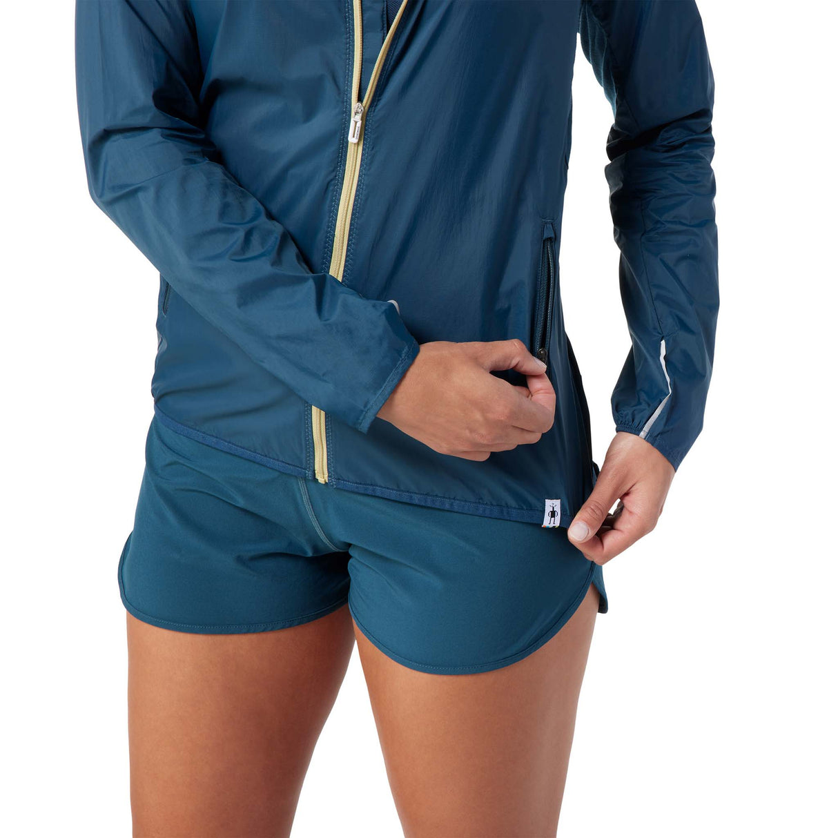 Smartwool Merino Sport Ultra Light Hoodie manteau à capuchon femme twilight blue taille