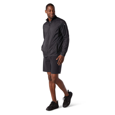 Smartwool Merino Sport Ultra Light Jacket manteau léger homme noir face