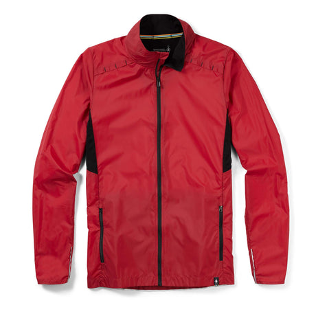 Smartwool Merino Sport Ultra Light Jacket manteau léger homme rythmic red