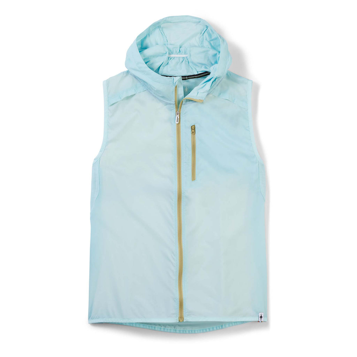 Smartwool Merino Sport Ultra Light veste à capuchon pour femme bleached aqua