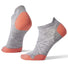 Smartwool Performance Zero Cushion chaussettes basses de course light gray femme