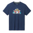 Smartwool t-shirt à manches courtes à motif River Van homme - marine