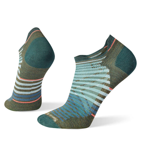 Smartwool Run Zero Cushion Pattern chaussettes basses à motif homme