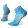 Smartwool Run Zero Cushion chaussettes à la cheville à motif pour homme neptune blue