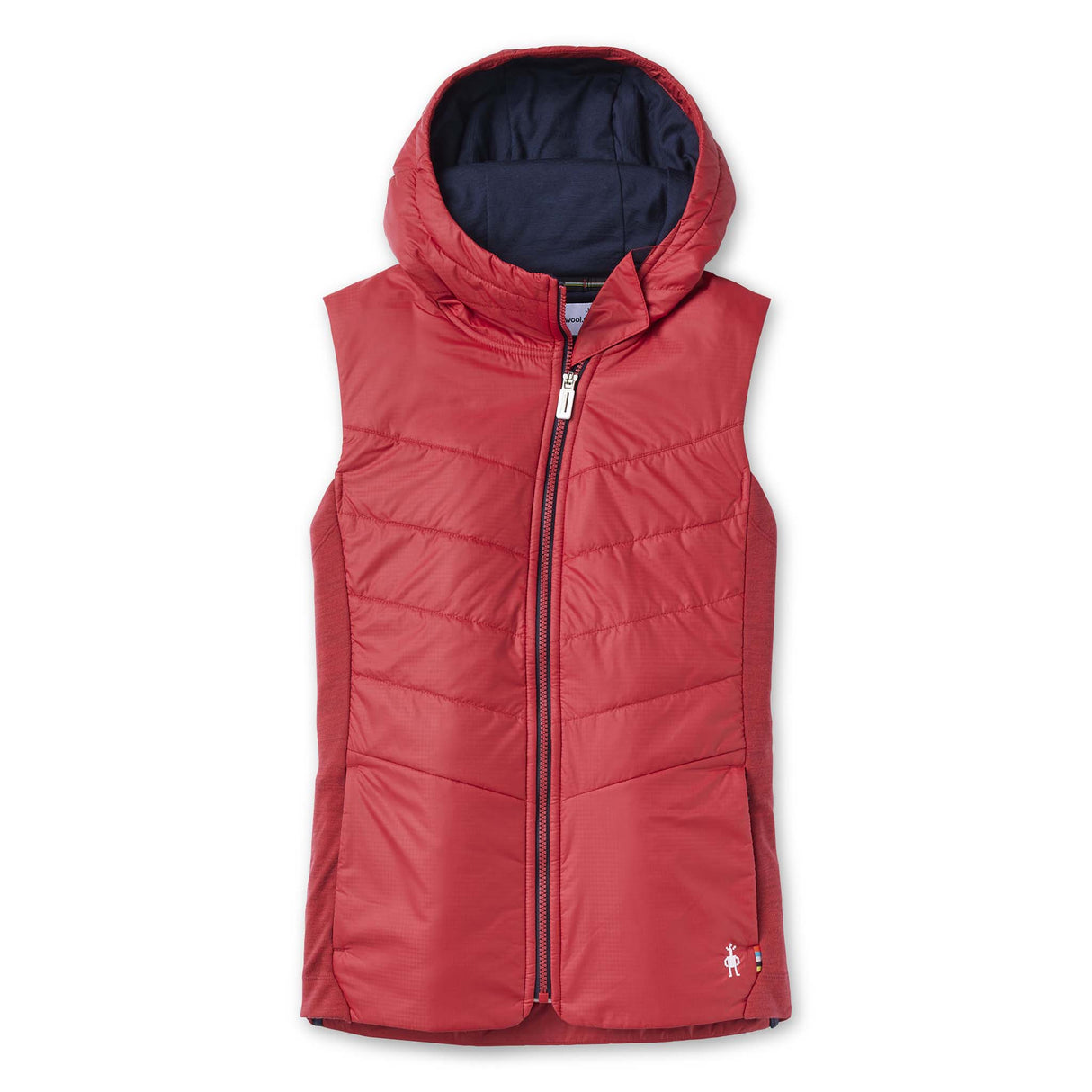 Smartwool Smartloft 60 Hoodie Vest pomegrenate femme