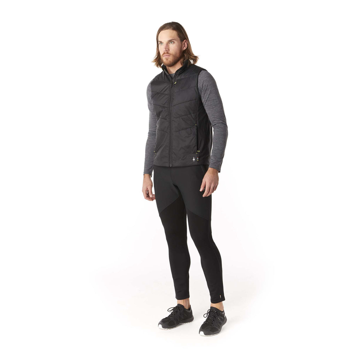 Smartwool Smartloft veste isolante sans manches noir homme face