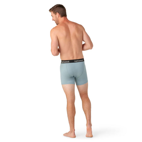 Smartwool caleçon boxeur en laine mérinos pour hommes dos - plomb