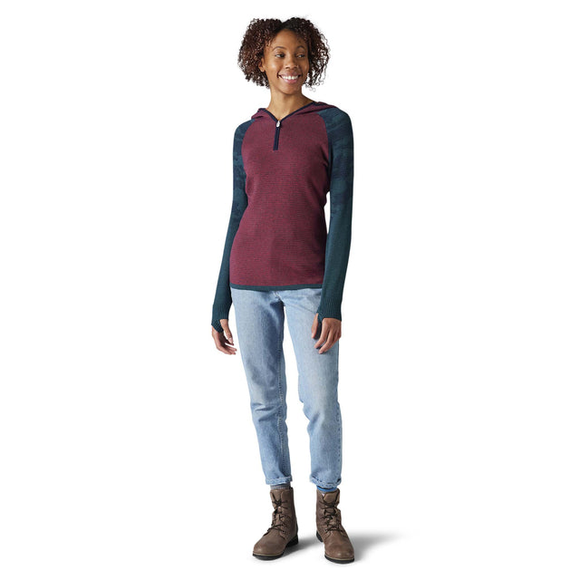 Smartwool Smartwool Dacono Hoodie Sweater chandail à capuchon et demi-glissière pour femme