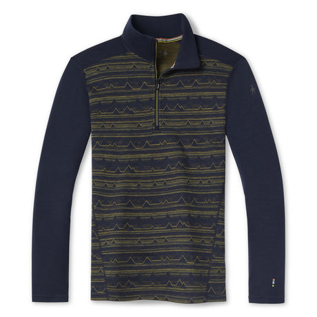 Smartwool Smartwool Merino 250 Baselayer Pattern 1/4 Zip chandail couche de base pour homme