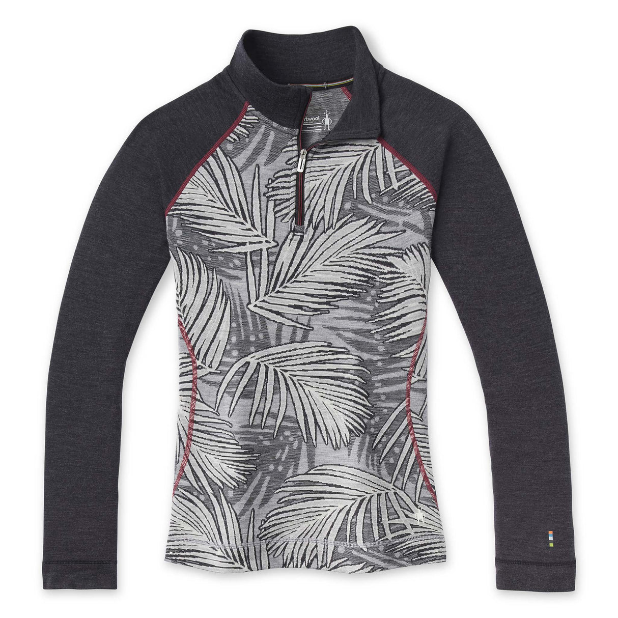 Smartwool Smartwool Merino 250 baselayer 1/4 zip à motif pour femme