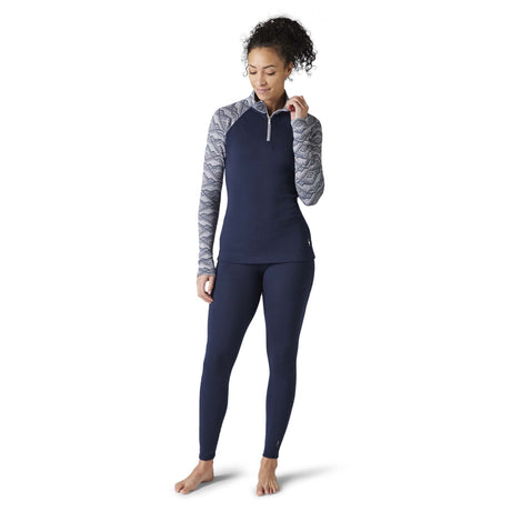 Smartwool Smartwool Merino 250 baselayer 1/4 zip à motif pour femme