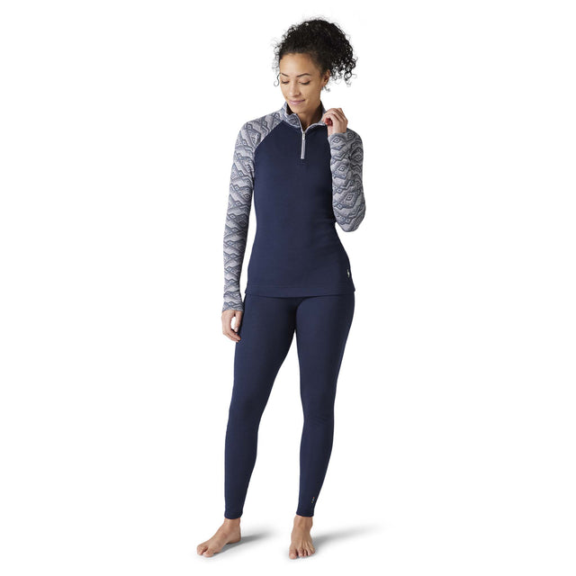 Smartwool Smartwool Merino 250 baselayer 1/4 zip à motif pour femme
