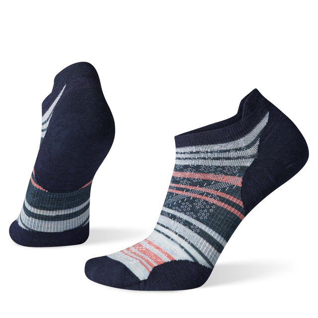 Smartwool Smartwool Performance Zero Cushion bas de course à rayures femme