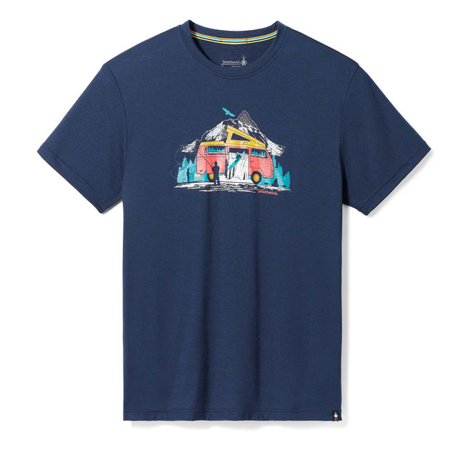 Smartwool Smartwool t-shirt à manches courtes à motif River Van homme