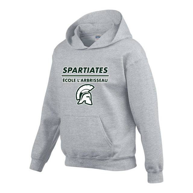 Soccer Sport Fitness Sweatshirt coton ouaté Spartiates de l'École L'Arbrisseau