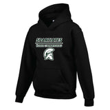 Soccer Sport Fitness Sweatshirt coton ouaté Spartiates de l'École L'Arbrisseau