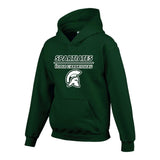 Soccer Sport Fitness Sweatshirt coton ouaté Spartiates de l'École L'Arbrisseau