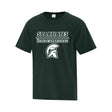 Soccer Sport Fitness T-shirt coton à manches courtes Spartiates de l'École L'Arbrisseau
