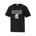 Soccer Sport Fitness T-shirt coton à manches courtes Spartiates de l'École L'Arbrisseau
