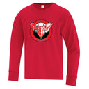 Soccer Sport Fitness T-shirt coton à manches longues Élans de Sacré-Coeur