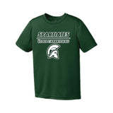 Soccer Sport Fitness T-shirt polyester à manches courtes Spartiates de l'École L'Arbrisseau