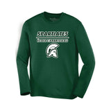 Soccer Sport Fitness T-shirt polyester à manches longues Spartiates de l'École L'Arbrisseau