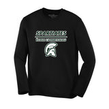 Soccer Sport Fitness T-shirt polyester à manches longues Spartiates de l'École L'Arbrisseau
