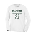 Soccer Sport Fitness T-shirt polyester à manches longues Spartiates de l'École L'Arbrisseau