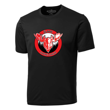 Soccer Sport Fitness T-shirt polyester Élans de Sacré-Coeur