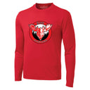 Soccer Sport Fitness T-shirt polyester manches longues Élans de Sacré-Coeur