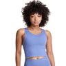 Champion Soft Touch Eco Crop Top camisole pour femme Seven Seas Blue