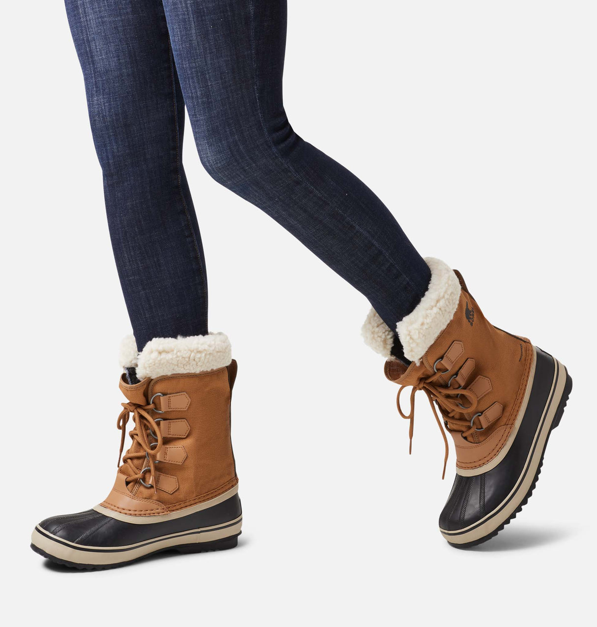 Sorel Winter Carnival bottes d'hiver pour femme camel brown live