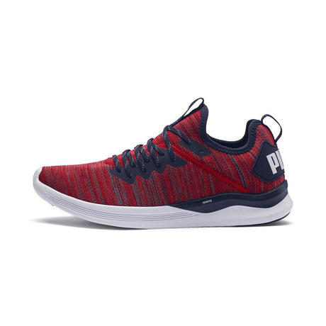 Puma Ignite Flash Evoknit pour homme rouge bleu