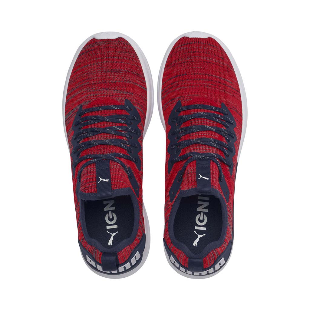 Puma Ignite Flash Evoknit pour homme rouge bleu uv