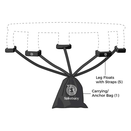 Spikeball Spikebuoy ensemble d'adaptateur pour Spikeball aquatique