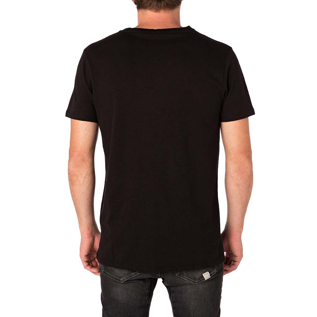 T-shirt manches courtes homme Pullin Plainblack rv