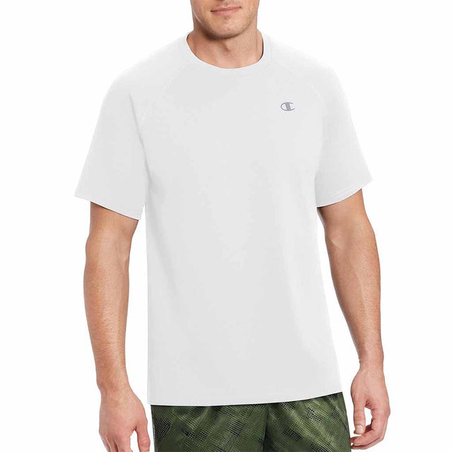 Champion Vapor Select T-shirt  pour homme blanc Soccer Sport Fitness