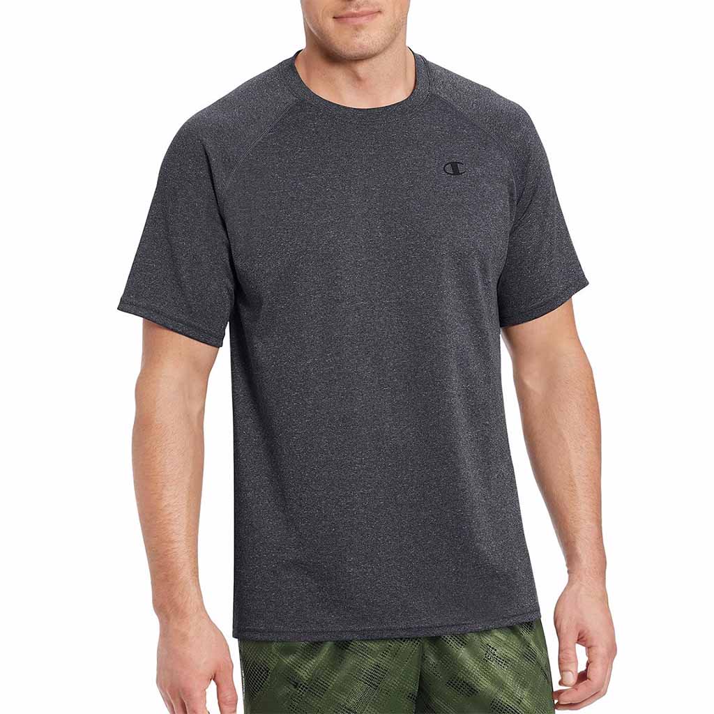 Champion Vapor Select T-shirt  pour homme gris Soccer Sport Fitness