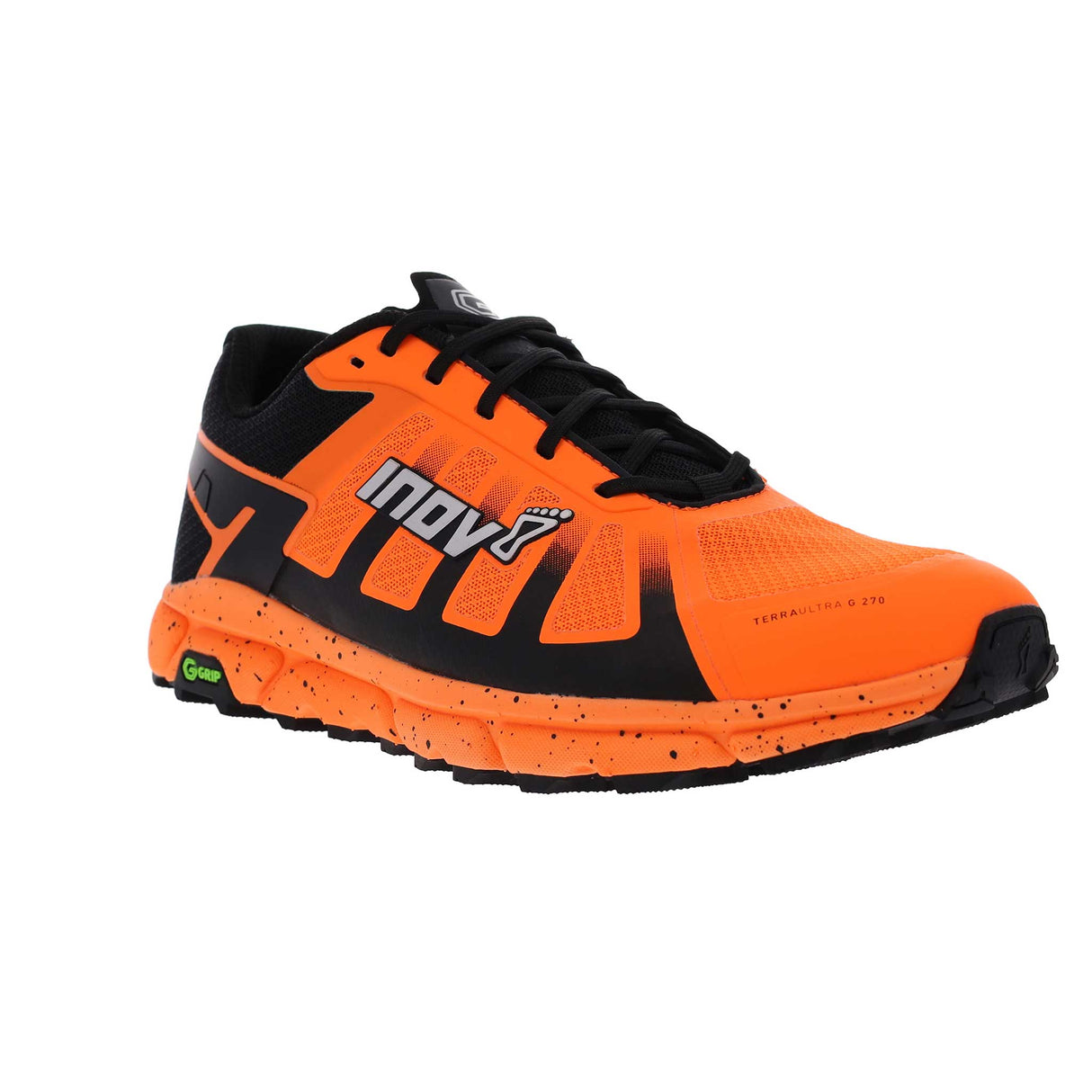 Inov-8 Terraultra G 270 chaussures de course à pied trail pour homme orange/noir angle