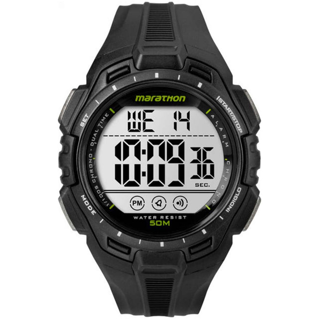 Timex Marathon digital sport watch black lime 