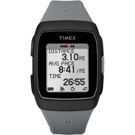 Timex Ironman® GPS montre sport noir gris Soccer Sport Fitness