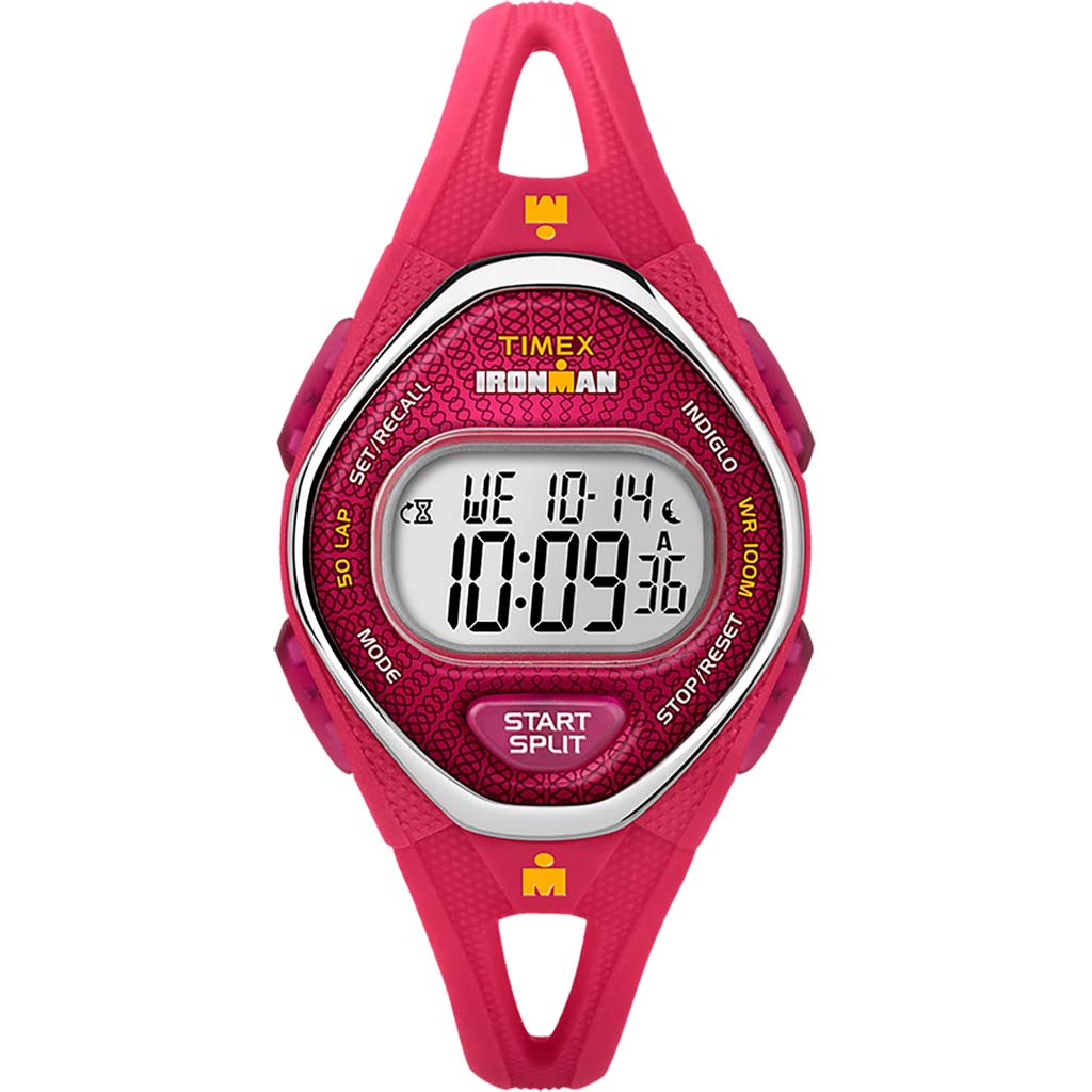 Timex Ironman Sleek 50 mid-size montre de sport rose