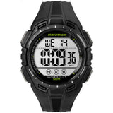 Timex Timex Marathon montre sport noire et lime