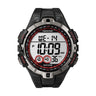 Timex Timex Marathon montre sport noire et rouge