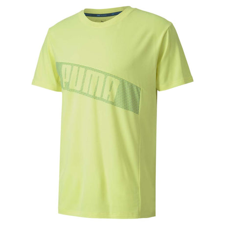 Puma train graphic t-shirt jaune homme