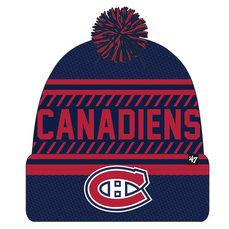 Tuque a pompon NHL ICE Canadiens de Montreal LNH 47 Brand
