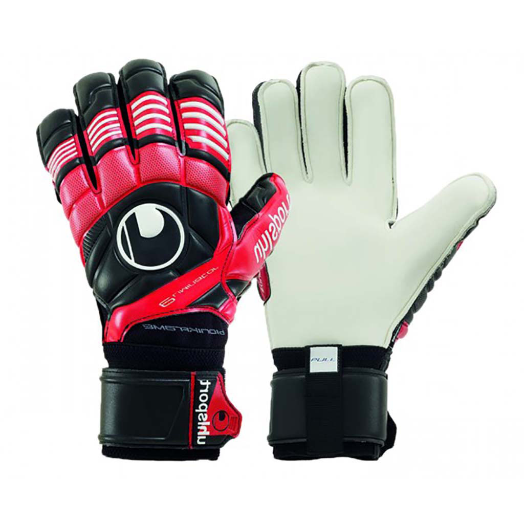 Uhlsport Eliminator Supersoft Bionik gants de gardien de but de soccer rouge paire