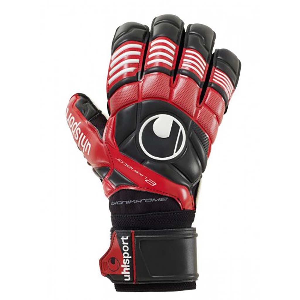 Uhlsport Eliminator Supersoft Bionik gants de gardien de but de soccer rouge
