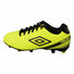 Umbro Classico X FG Junior chaussures de soccer jaune noir enfant